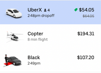 For 194.31, Uber Copter would have flown us to JFK airport Gearbrain