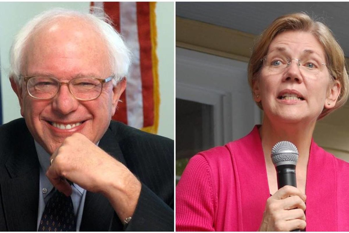 Elizabeth Warren sent dinner to Bernie Sanders' team and shared some very kind words after his heart surgery