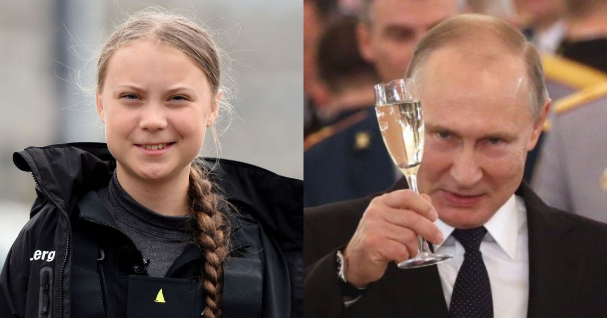 Greta Thunberg Updates Her Twitter Bio Yet Again To Troll Vladimir Putin