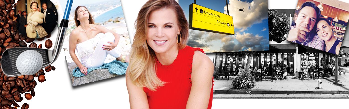 Collage of photos of Gina Tognoni's favorite things.