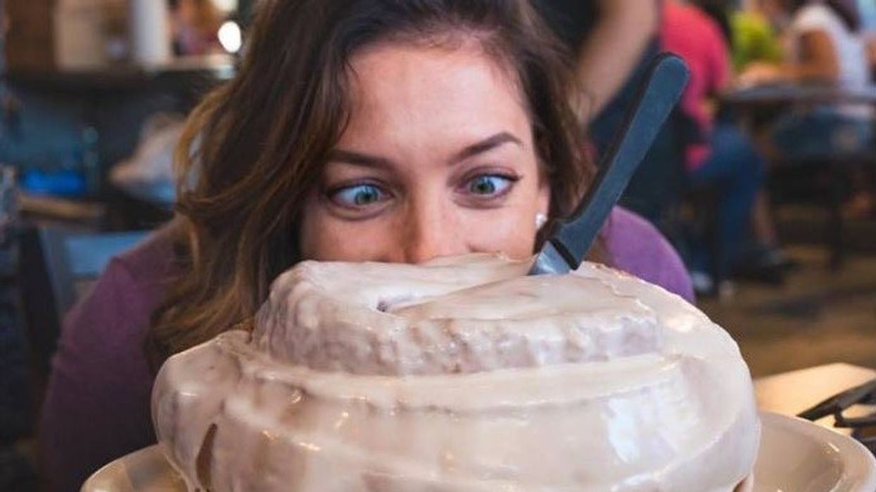 This Texas restaurant is known for its 3-pound cinnamon rolls, and they are a thing of beauty