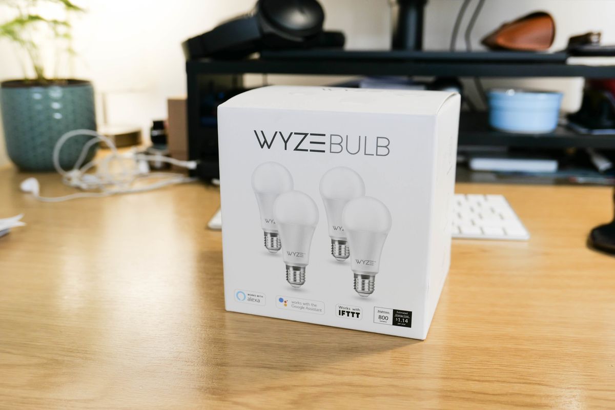 Wyze smart light bulbs