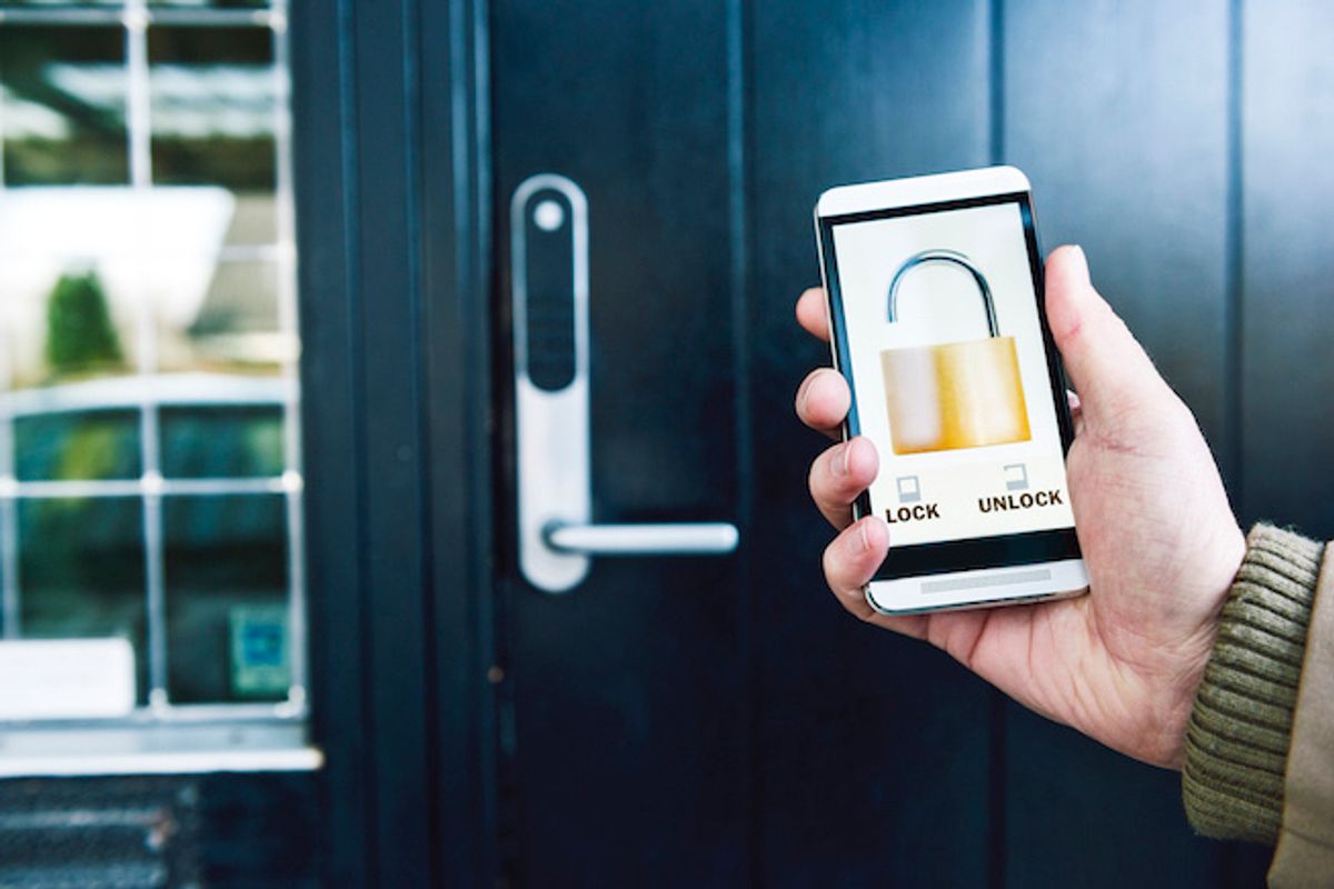 Majority of homeowners install their own smart locks