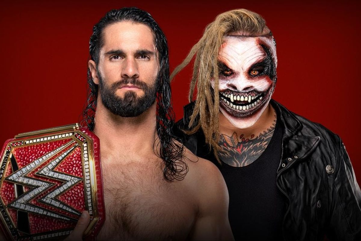 The fiend vs Seth Rollins