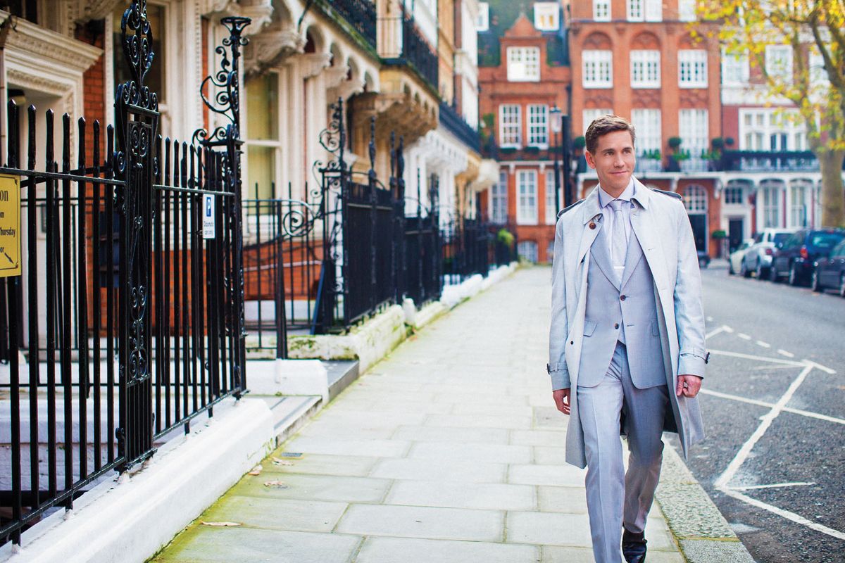 Brian Dietzen takes a stroll