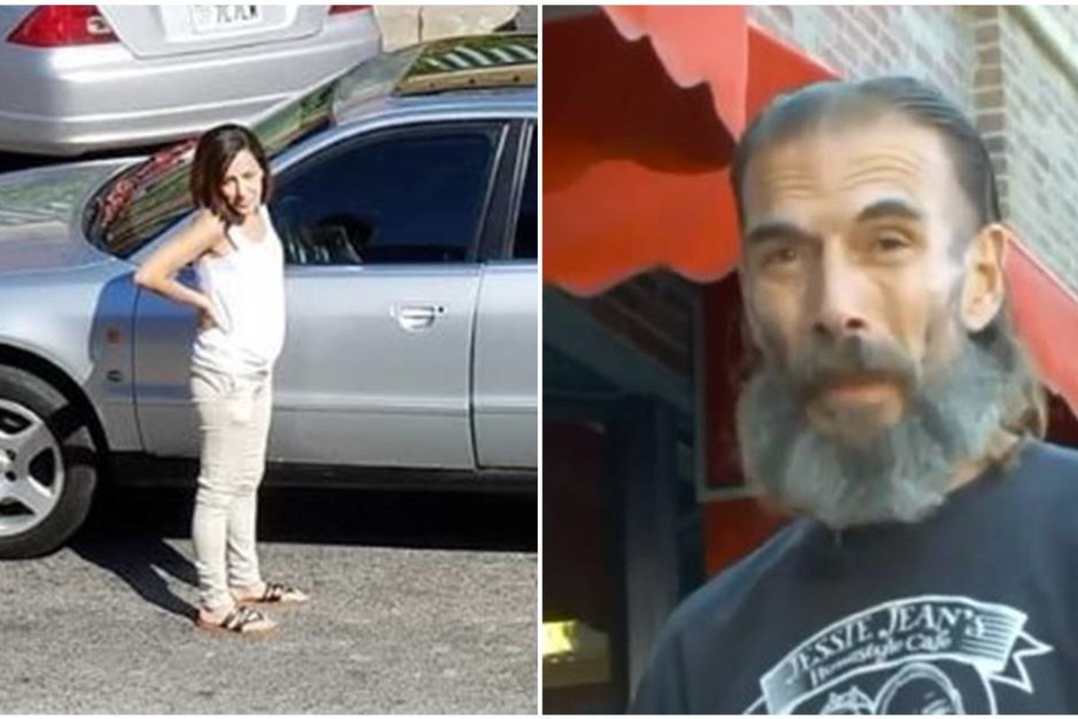 Everyone ignored this single mom with a flat tire until a homeless man arrived on the scene