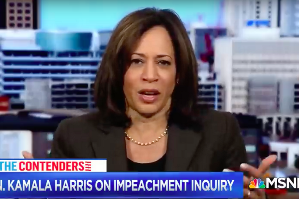 How Responsible Is Kamala Harris For What Goes On At Husband's Firm On Scale Of Not At All To Hell, Naw?