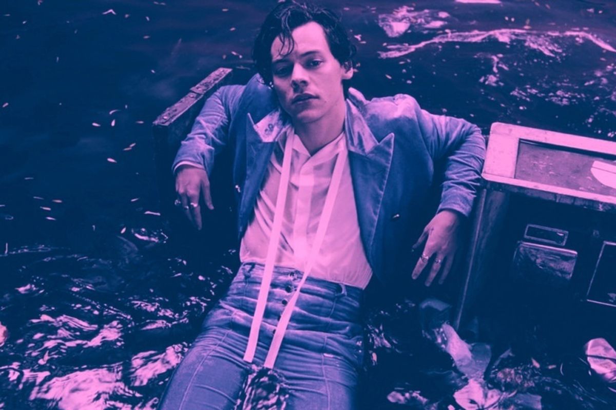 harry styles "lights up"