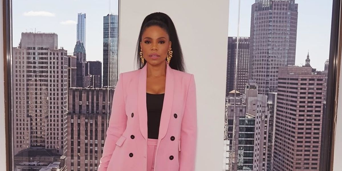 Sanaa Lathan Wants You To Know She's Her Own Knight In Shining Armor