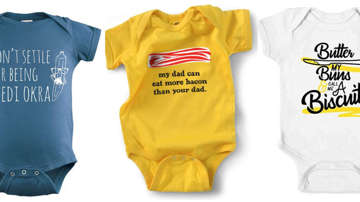 16 baby onesies inspired by food Southerners love