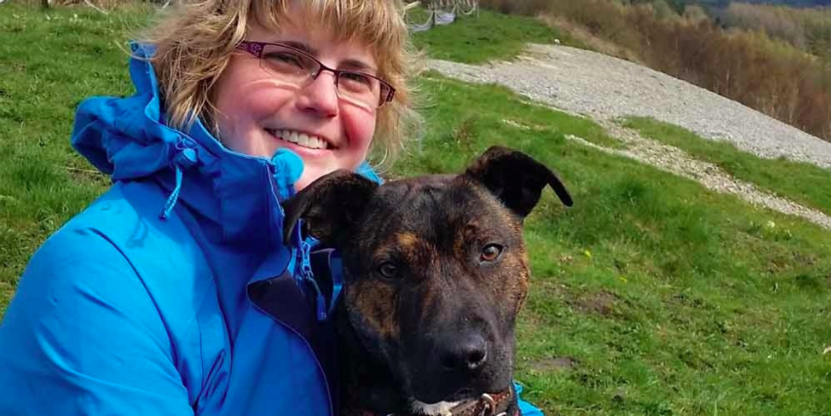 Woman Credits Her Three-Legged Rescue Dog With 'Saving Her Life' After String Of Medical Diagnoses