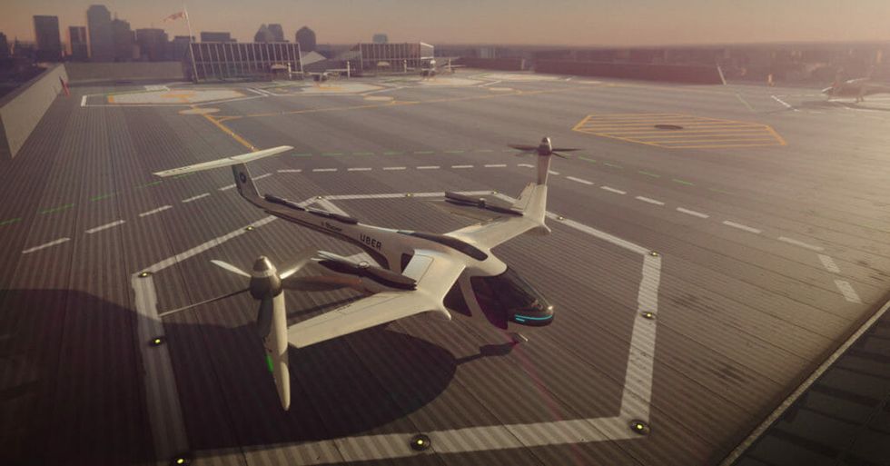 Uber and NASA Are Teaming Up to Introduce Flying Taxis to 3 Cities and We Kind of Can't Wait