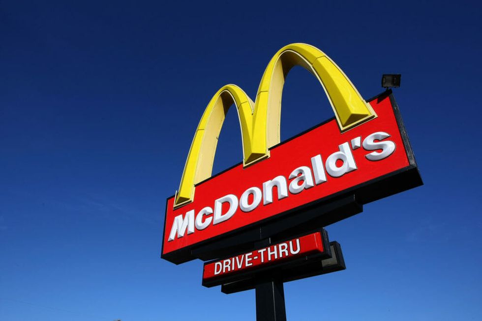 A McDonald's Restaurant Just Flipped Its Golden Arches Upside Down for A Very Good Cause