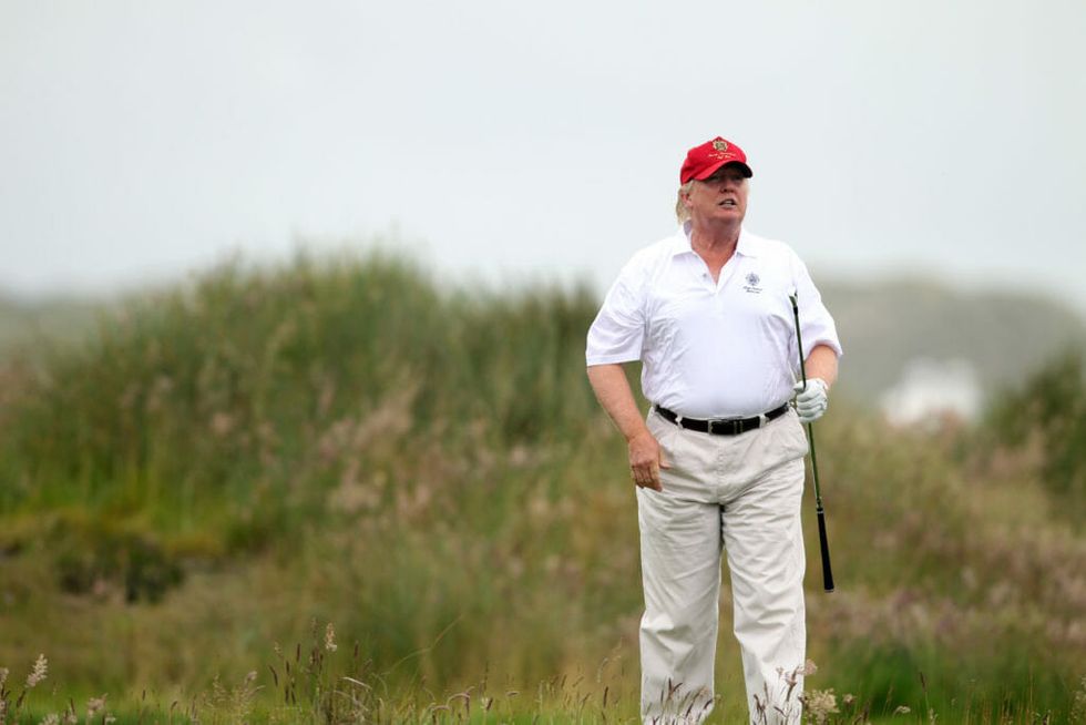 The Trump Organization's New Golf Course Markers Are Probably Illegal, and It's the Most Trump Thing Ever