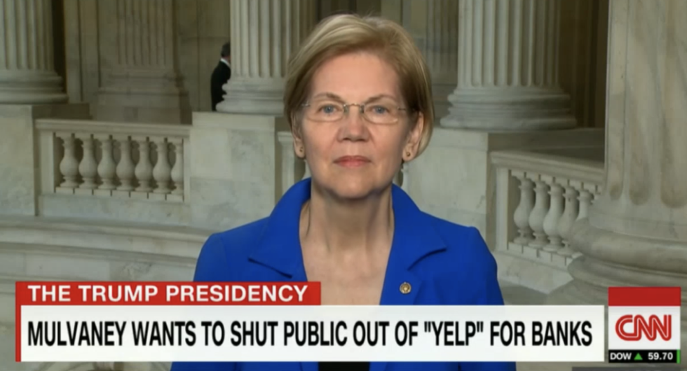 Elizabeth Warren Just Blasted the Trump Administration, and Democrats Have a New Slogan