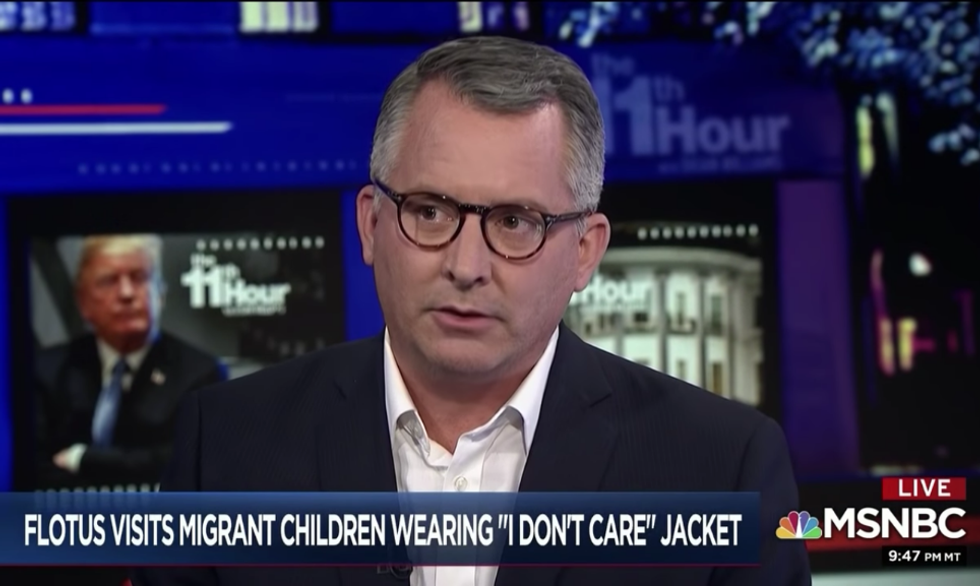 Former Republican Congressman Just Explained Why Melania's Jacket Choice Was No Accident
