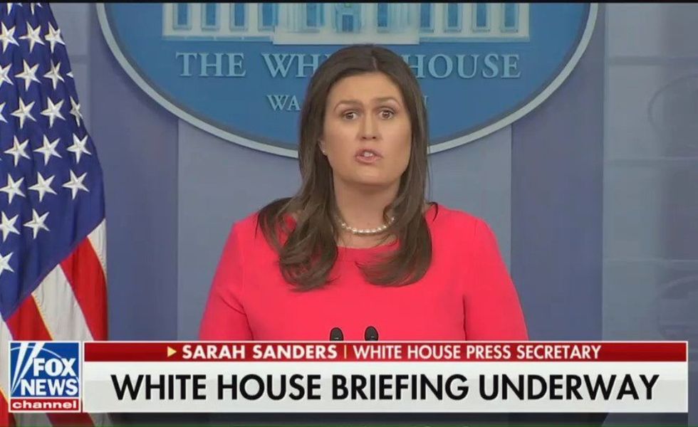 Sarah Sanders Tried to Shut Down a White House Reporter, Regretted It Almost Immediately
