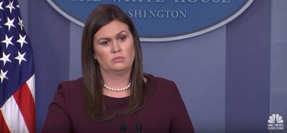 Sarah Huckabee Sanders Claimed Trump Created More African American Jobs Than Obama. It Didn't Go Well.