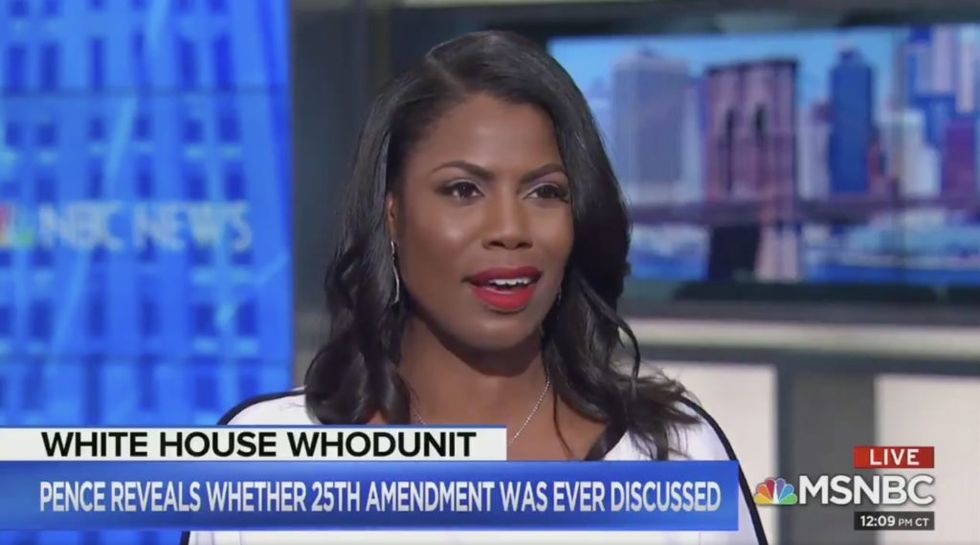 Omarosa Just Revealed What Hashtag the White House Staff Use With Each Other When Donald Trump Acts Crazy, and People Can't Even