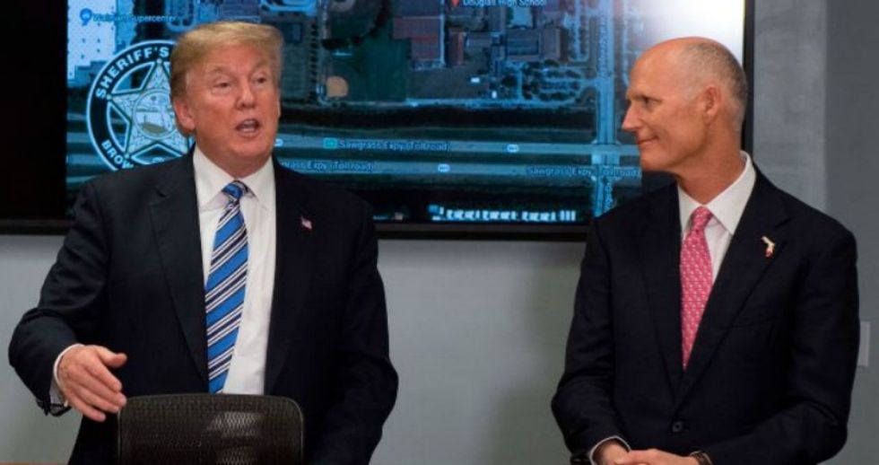 Republican Governor of Florida Just Threw Donald Trump Under the Bus Over His Denial of the Puerto Rico Death Toll