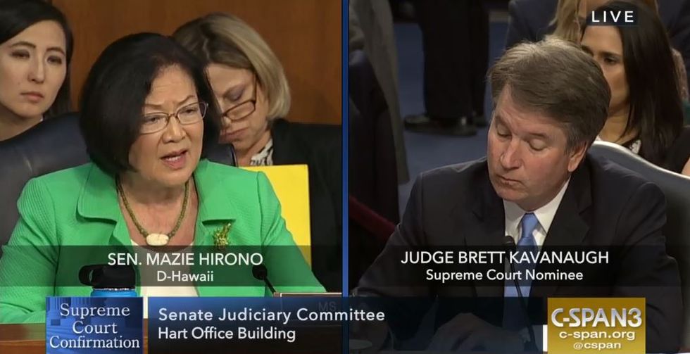 We Now Know Why Senator Mazie Hirono Made an E-Mail From Brett Kavanaugh About Native Hawaiians Public, and It's All About Alaska