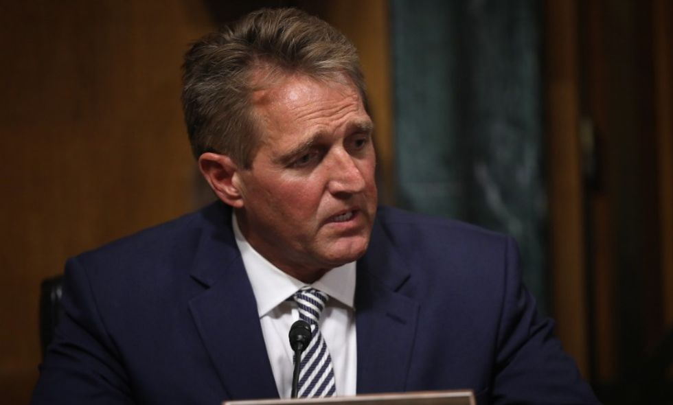 Fox News Analyst Asks What Jeff Flake Got for Forcing a Delay on a Vote on Brett Kavanaugh's Nomination, and Twitter Has Answers