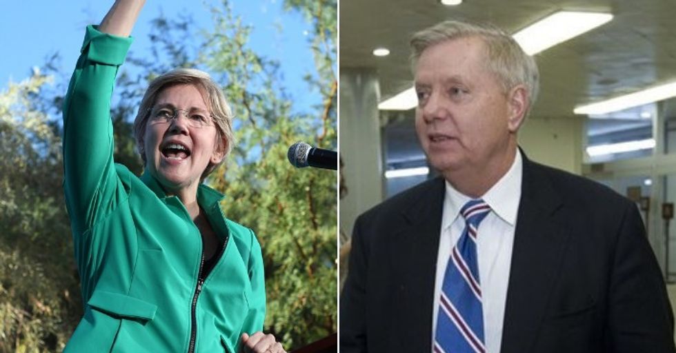 Lindsey Graham Just Announced He'll Take a DNA Test In Hopes of 'Beating' Elizabeth Warren's Native Ancestry, and People Have Questions