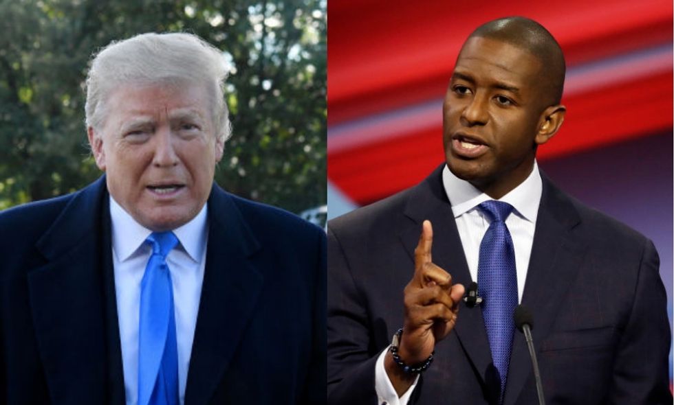Donald Trump Called Andrew Gillum a 'Thief' on Twitter and Gillum Just Hit Back Where It Hurts Trump the Most
