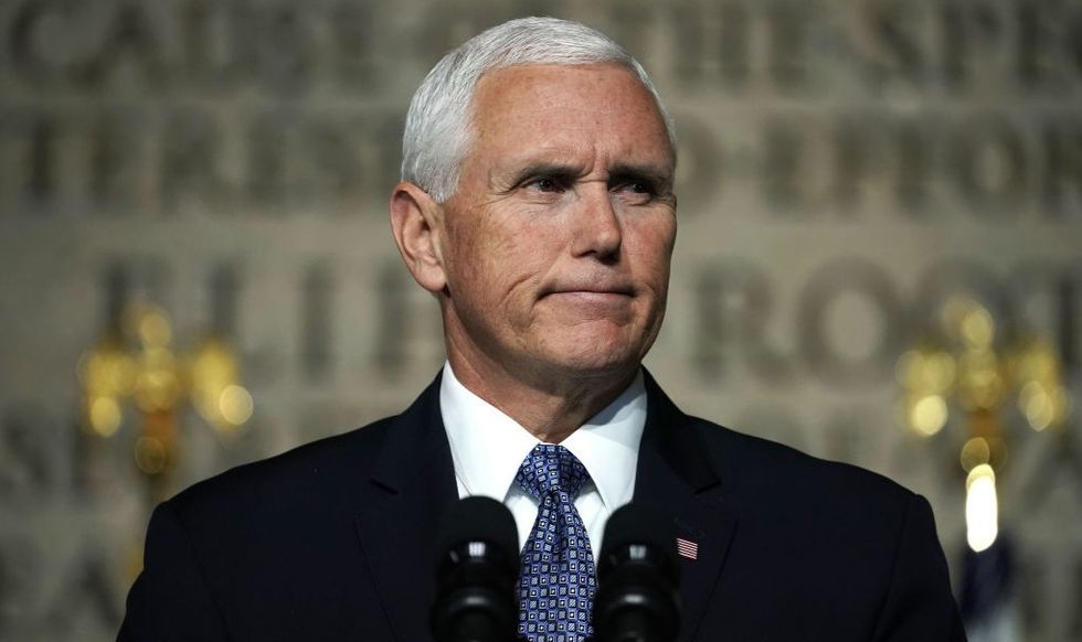 Mike Pence Is Getting Slammed for Headlining an Event Where a Christian Rabbi Offered a Prayer for the Pittsburgh Victims, and Pence's Office Just Responded