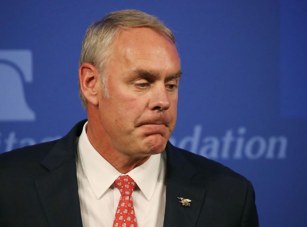 Donald Trump's Interior Secretary Just Doubled Down on Trump's Claim That 'Mismanagement' Is to Blame for Forest Fires, and He Has a New Group to Blame