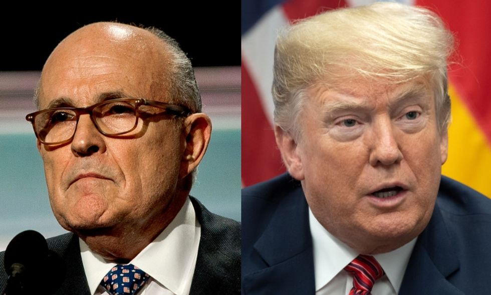 Rudy Giuliani Just Completely Contradicted Donald Trump's Claim That He Answered Robert Mueller's Questions 'Very Easily' and People Can't Even