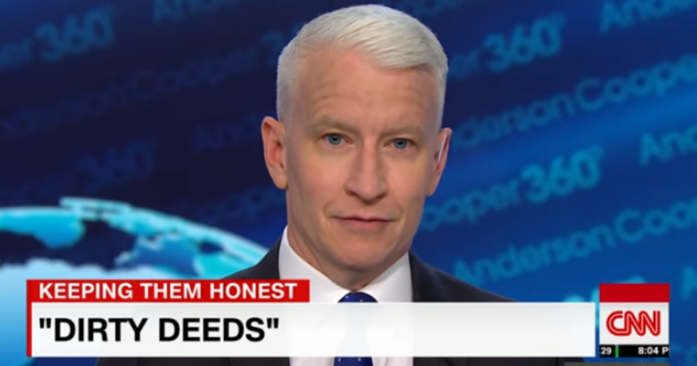 Sarah Sanders Just Said She Wants to Be Remembered for Being 'Transparent and Honest' and Anderson Cooper's Reaction Is All of Us