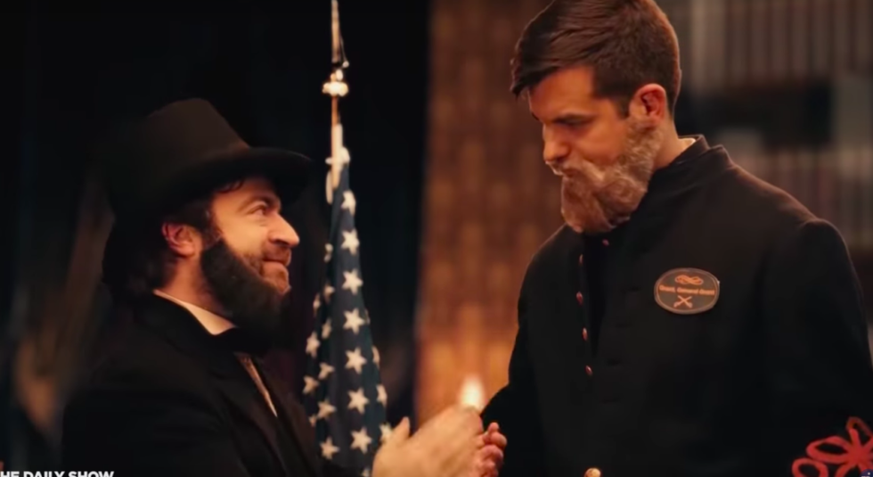 Donald Trump's Bonkers Speech About Abraham Lincoln and Ulysses S. Grant Just Got the 'Drunk History' Treatment and It's Perfect