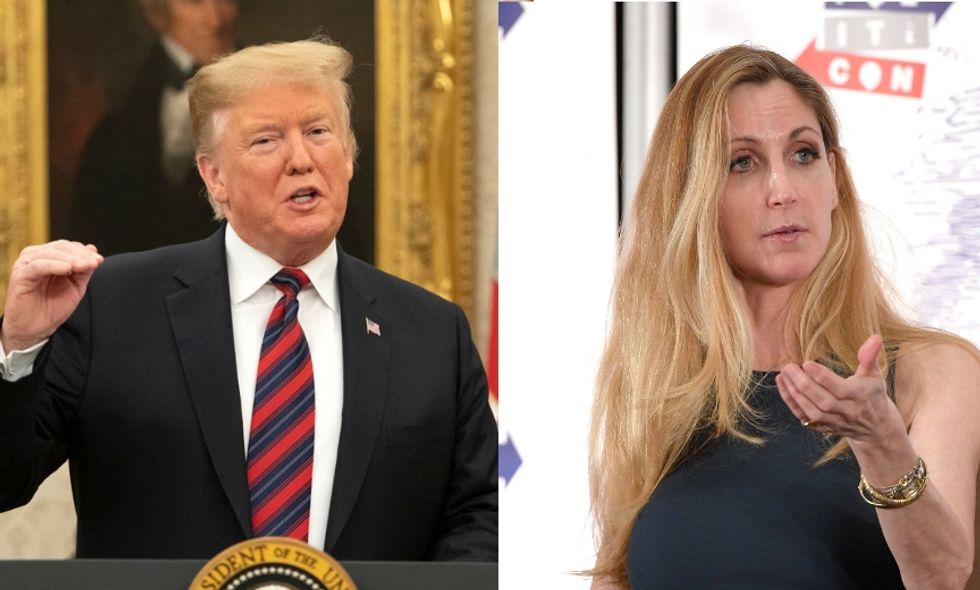 Donald Trump Proposed a Deal With Democrats to Finally Get His Wall, and Ann Coulter's Response Might Be Her Sickest Burn Yet
