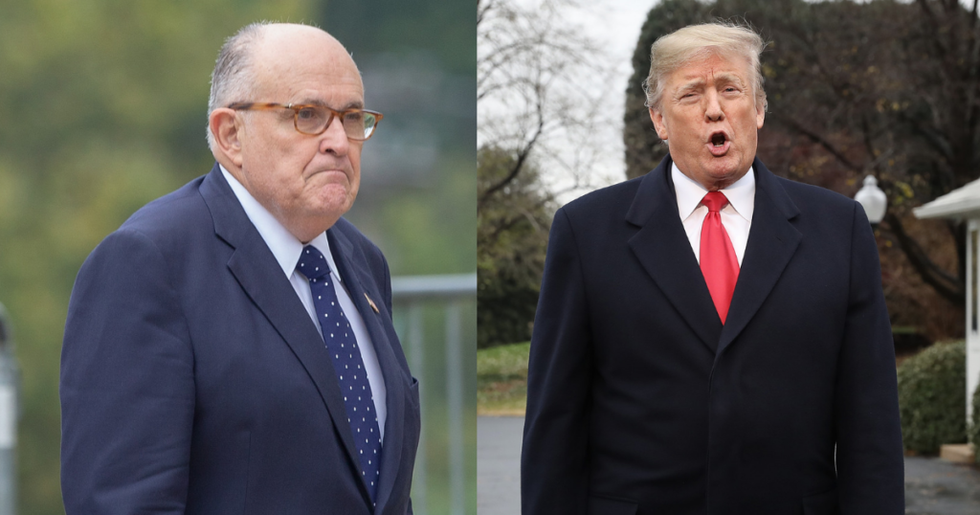 Rudy Giuliani Jokes That He Has 'Very Good Insurance' in the Event That Donald Trump Throws Him Under the Bus