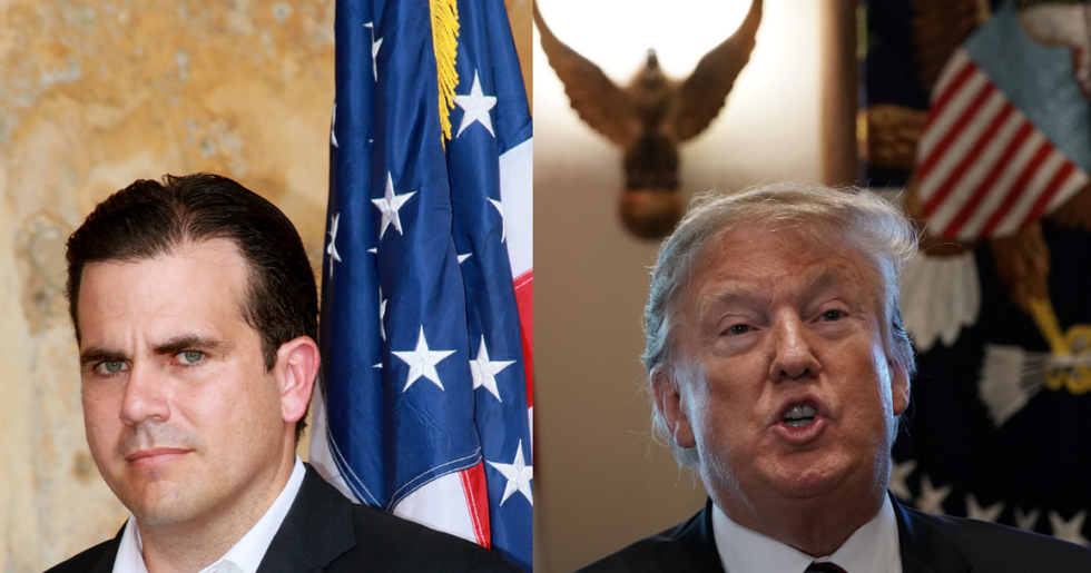 The Governor of Puerto Rico Just Went on an Epic Twitter Rant Tearing Donald Trump for Suggesting He'd Divert Disaster Funding to Build His Wall