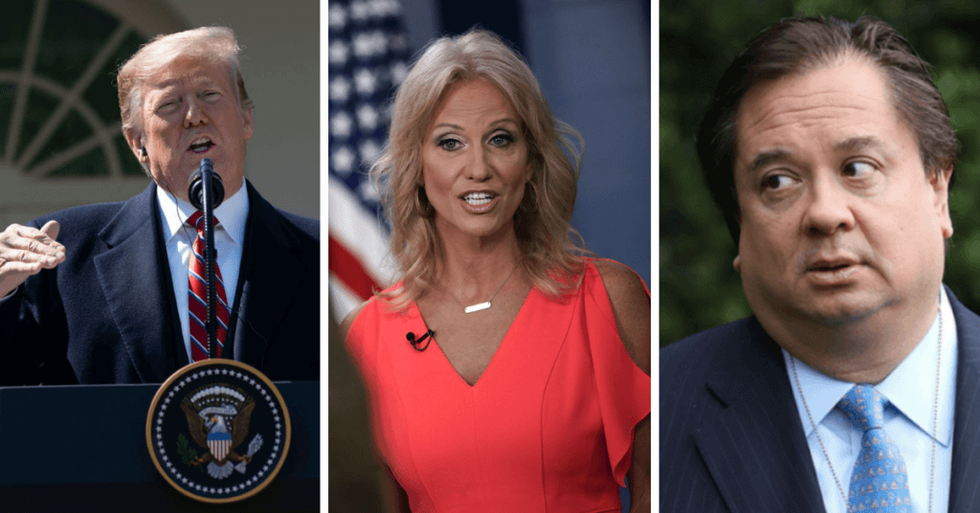Kellyanne Conway Just Took a Swipe at Her Husband and Came to Donald Trump's Defense In the Ongoing Twitter Feud Between Trump and George Conway