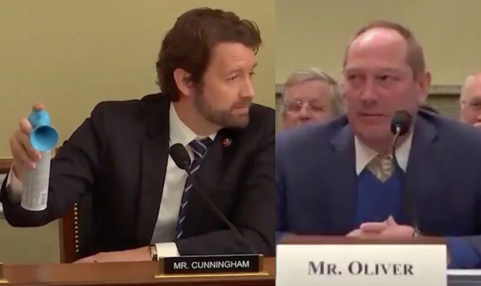 A Congressman Blasted an Airhorn at a Trump Official During a Committee Hearing to Make an Important Point