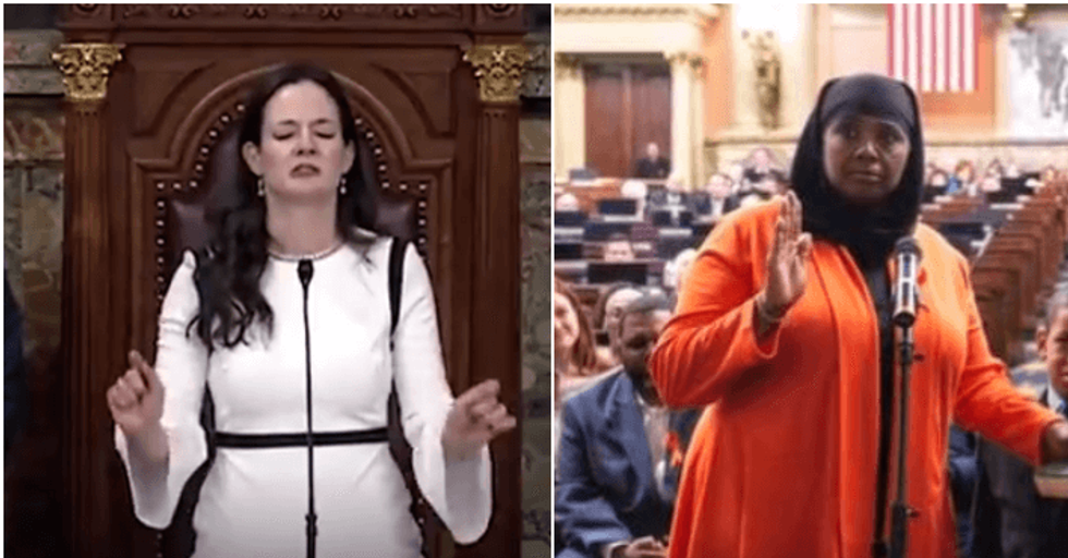 A Republican State Lawmaker Asked Christ For Forgiveness Before a Muslim Democrat Was Sworn Into Office, and People Are Not OK