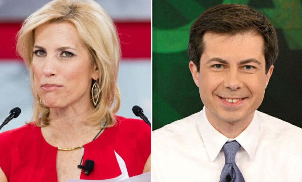 Laura Ingraham Tried Going After Pete Buttigieg as 'Self-Righteous' and Twitter Made Her Regret It