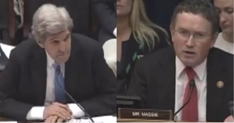 John Kerry Was in Utter Disbelief at This Republican Congressman's Bizarre Line of Questioning, and We're Right There With Him