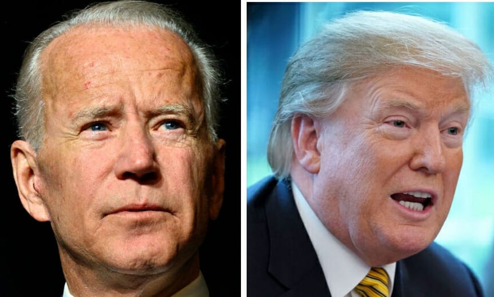 Donald Trump Just Predicted He'll Beat Joe Biden 'Easily' But This Brand New Poll Says Otherwise