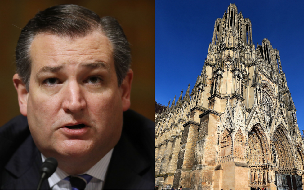Ted Cruz is Getting Absolutely Roasted for His Latest Tweet about the Notre Dame Fire