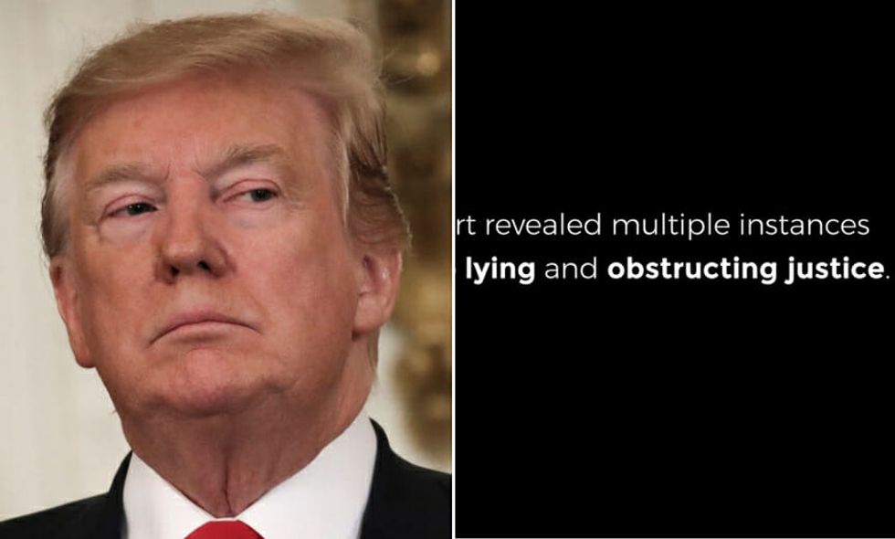 A Republican Group Just Released an Ad Calling Out Trump for Obstruction of Justice and People are Cheering