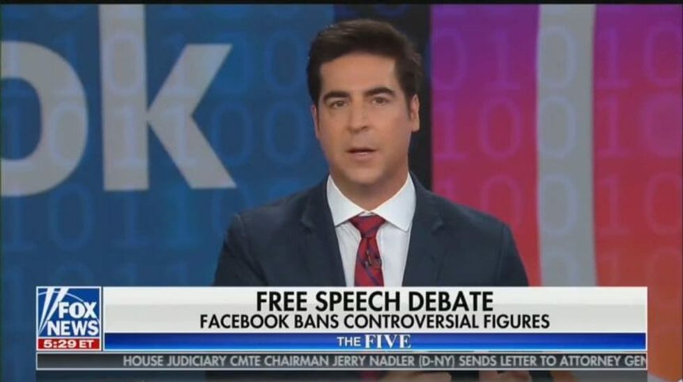 Fox News Host Claimed CNN Told Facebook to Ban Far-Right Conspiracy Theorists, and CNN's Senior Media Reporter Just Called Him Out