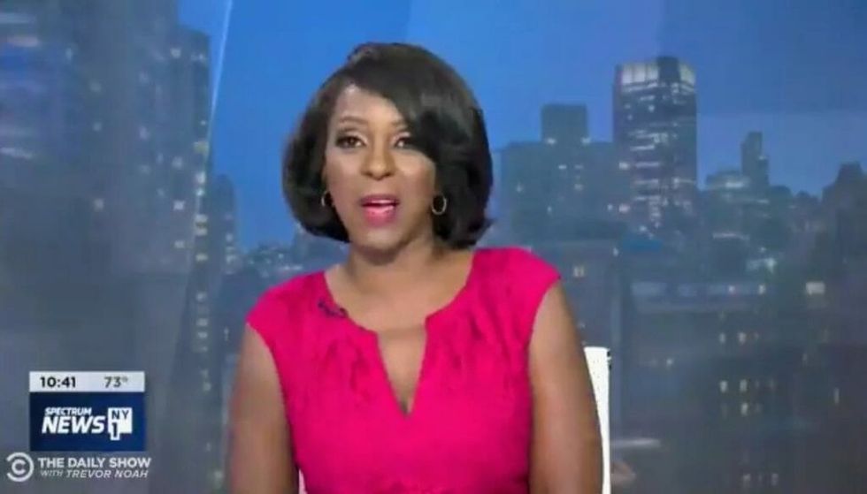 News Anchor Throws the Smoothest Shade at Trump Without Saying a Word After News Report About Trump Crashing a Local Wedding