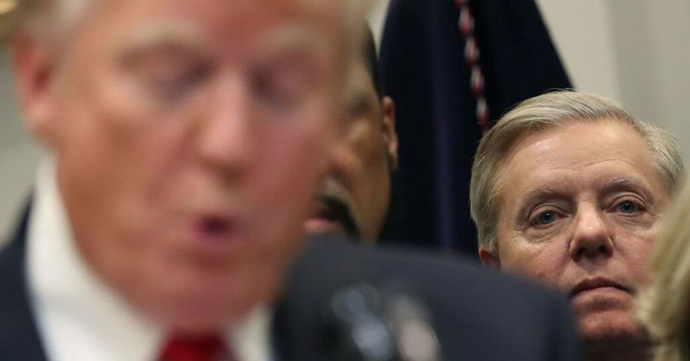 A Psychologist Just Tweeted a Diagnosis of Lindsey Graham's Dramatic Shift to Supporting Trump and It All Makes Sense Now