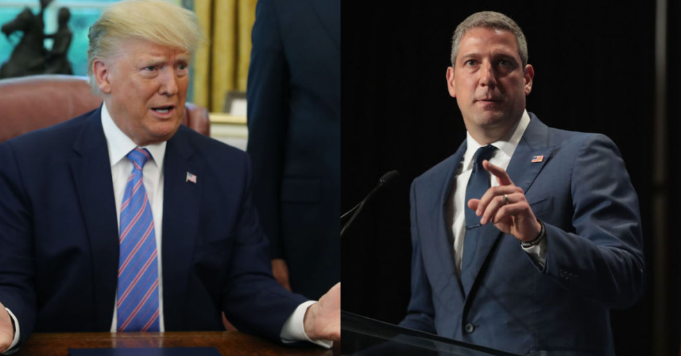 Ohio Congressman's Surprisingly Blunt Reaction to Donald Trump Mixing Up Dayton and Toledo, Ohio Is Basically All of Us