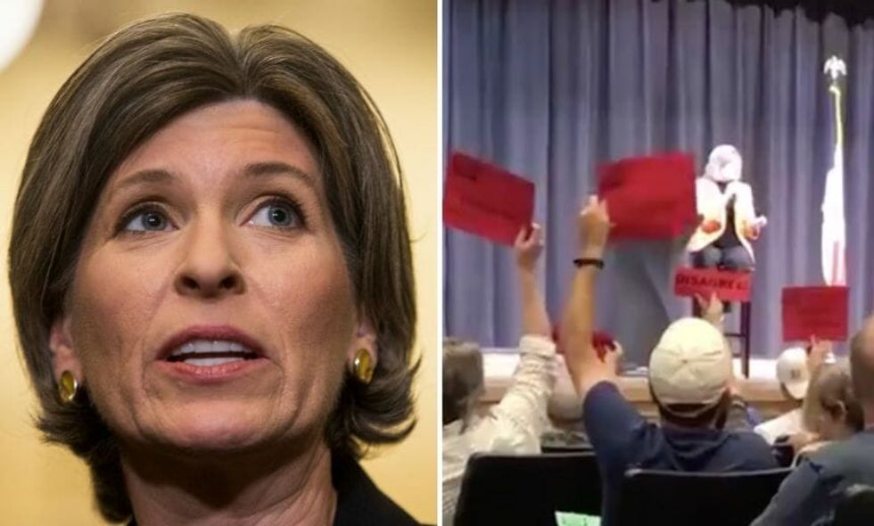 Republican Senator Just Got Shouted Down at Her Own Town Hall for Saying Mass Shootings Are a 'Mental Health' Issue
