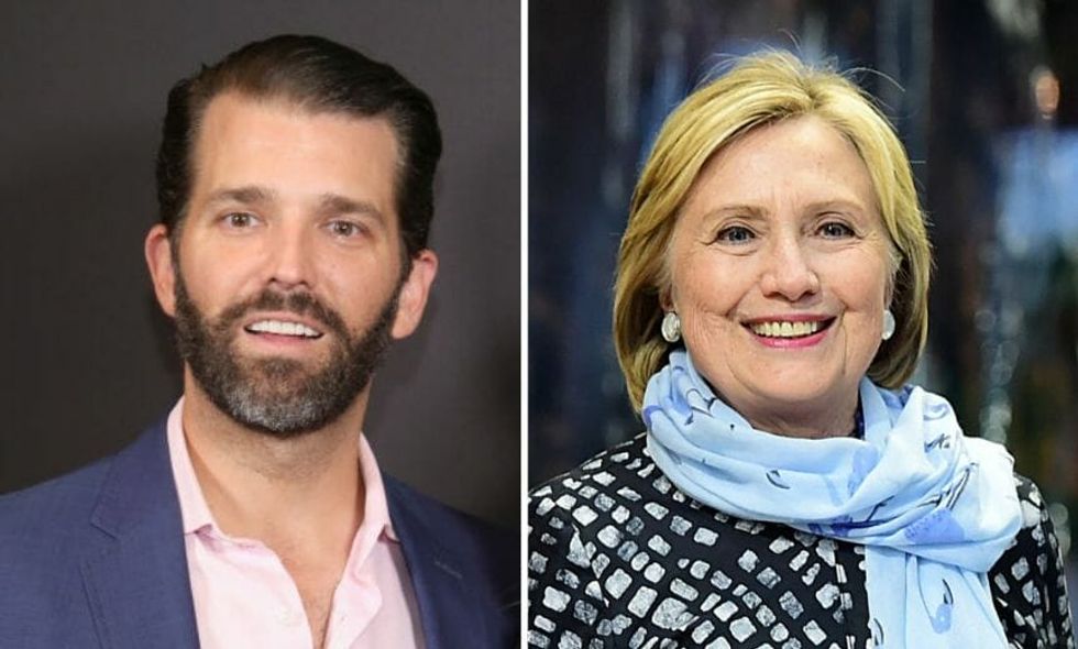 Donald Trump Jr. Tried to Mock Hillary Clinton for Showing Up to an Art Exhibit of Her E-mails but Got Roasted Instead